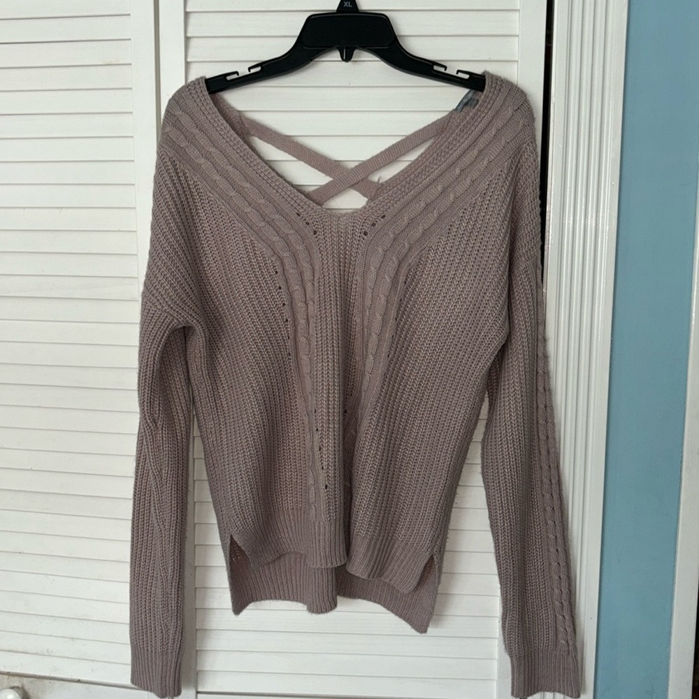 Purple sweater